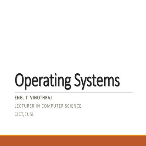 Comprehensive Introduction to Operating Systems and Their Functions