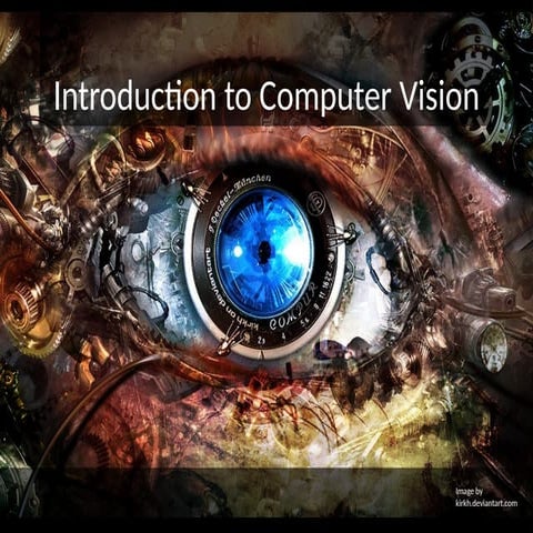 What is computer vision? | PPTX