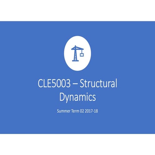 Lecture 02   Fascinating Aspects of Dynamics  (Look for the link to the free ...