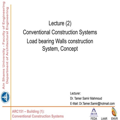 Lecture 02 - Load bearing Walls construction System.pdf
