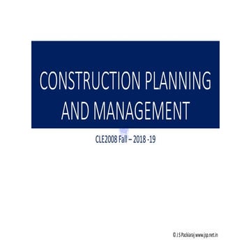 How to Plan a Construction Project - Important aspects to be considered