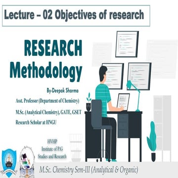 Lecture 02   objective of research