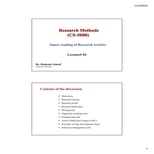 Lecture# 02-Smart Reading of Research Articles.pdf