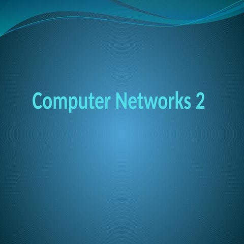 Comprehensive Overview of Computer Networks: Protocols, Models, and ...