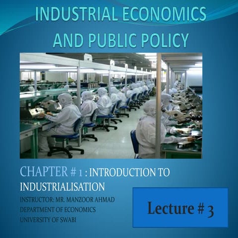 Introduction to Industrialization