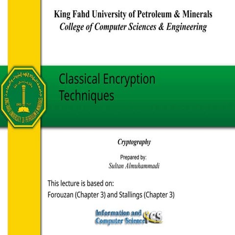 Lecture 03-Traditional Ciphers for rsa.ppt