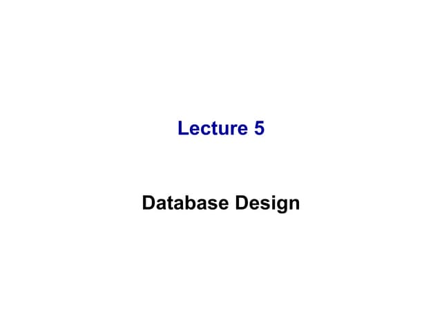 Lecture 05 dblc