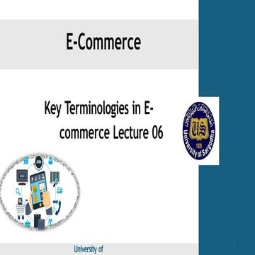 E commerce infrastructure | PPTX