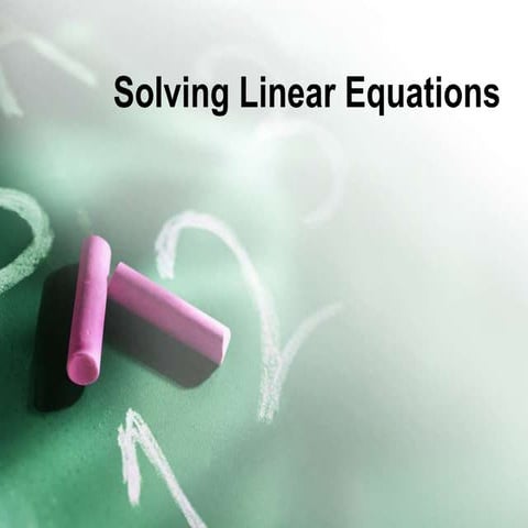 Lecture 06 a linear equations