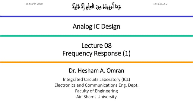 Frequency Response Presentation slides .pdf