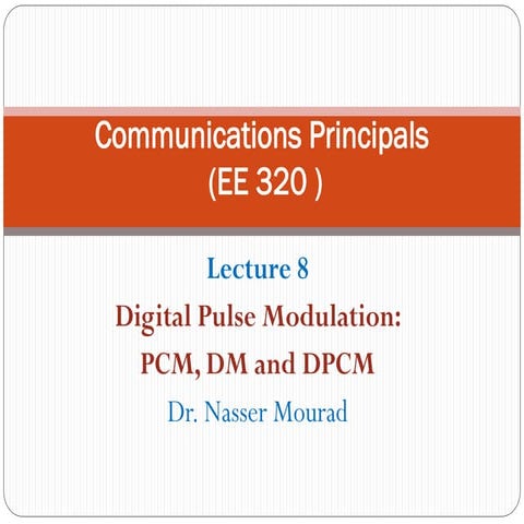 Companding & Pulse Code Modulation | PDF