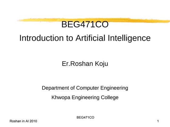 Lecture 1