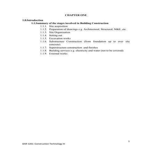 Basement construction report | PDF