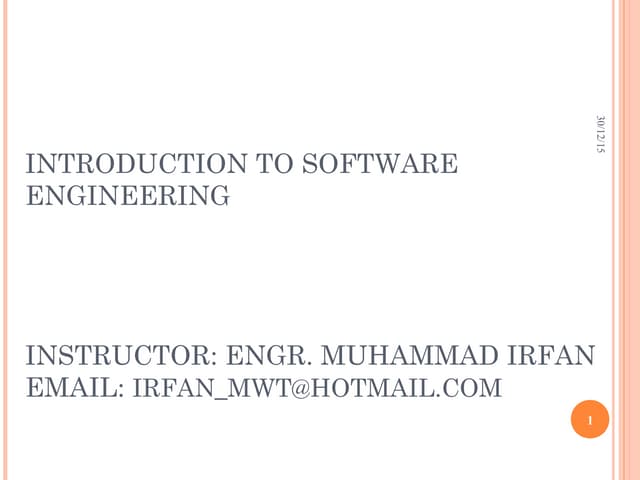 Lecture 1