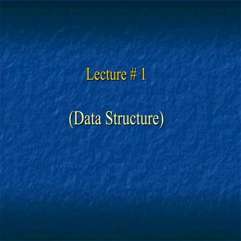 Lecture1 | PPT
