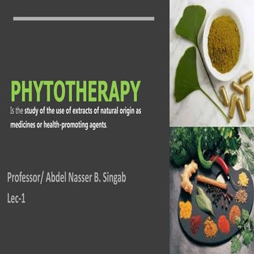 Lecture 1..phytotherapy 7 dec.2021