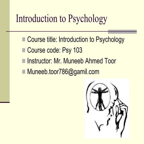 introduction to psychology.ppt