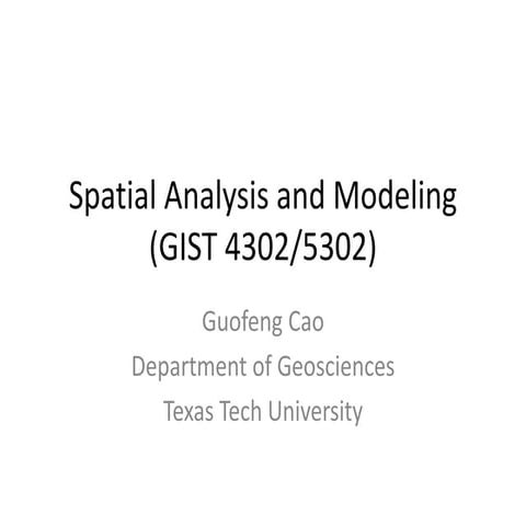 gis mathematicalgis mathematical modelling