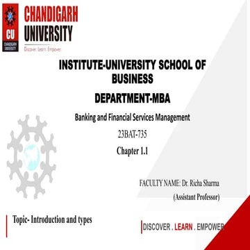 Lecture 1.1Introduction and Banking Sturucture in India.ppt