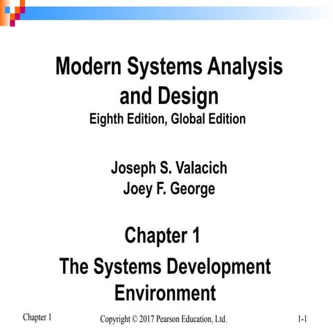 CSE 403 - Information System and Design Chapter 1