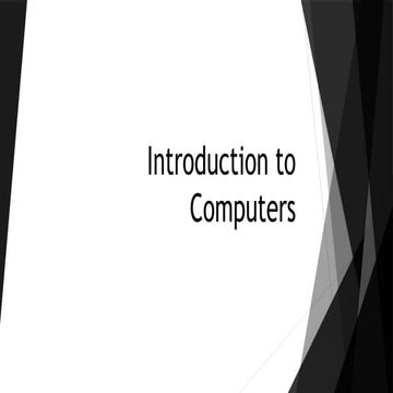 Introduction to Computer science and how