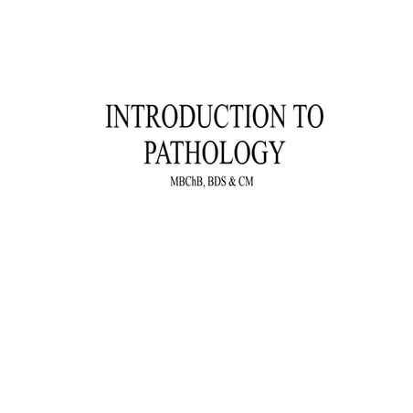 Introduction to Pathology.pptx