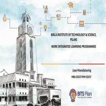 Lean Manufacturing MBA level Introduction Slie | PPTX