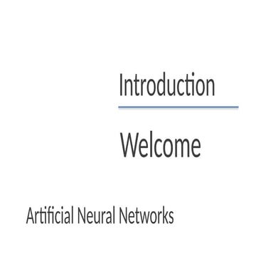 Comprehensive Introduction to Machine Learning and Neural Networks | PPTX