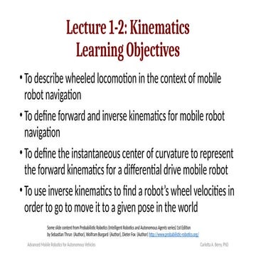 Vector calculus in Robotics Engineering | PPTX