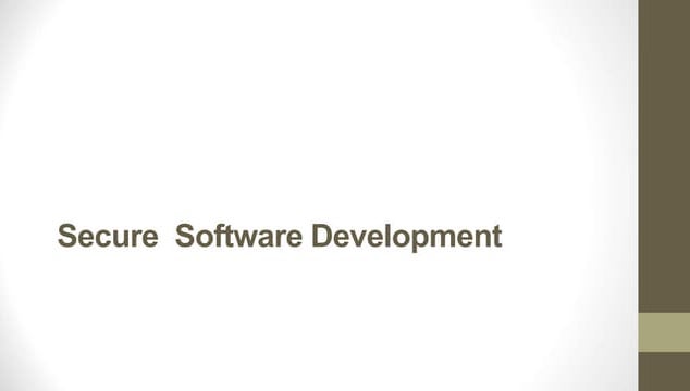 Lecture Course Outline and Secure SDLC.ppt