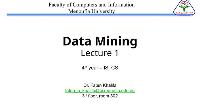 Lecture 1 - Data Mining (data minging).pptx