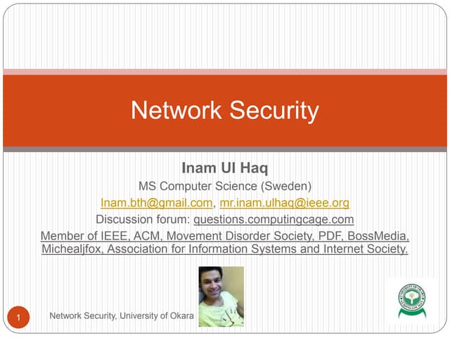 Introduction to Network Security