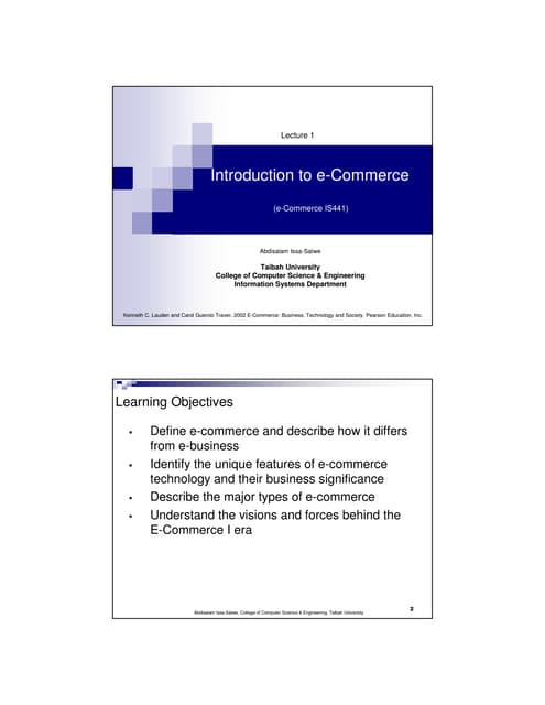Lecture1 is441-(intro toe-commerce)