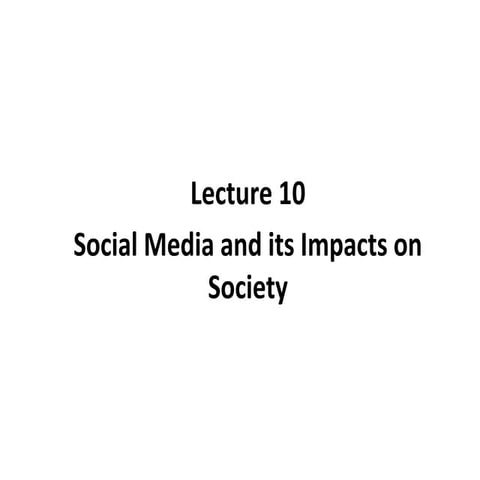 Lecture 10 | PPT