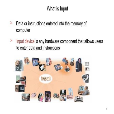Input Devices | PPT