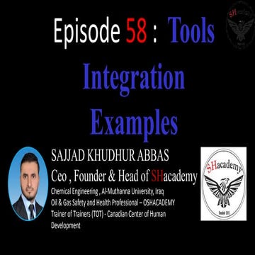 Episode 58 : Tools Integration Examples | PPTX