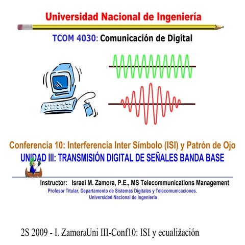Lecture 10 isi and eye pattern