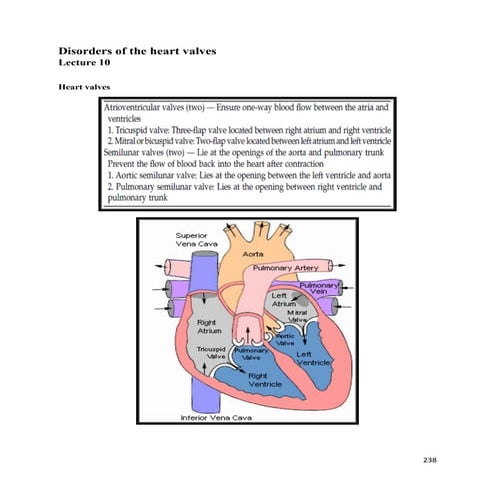 Lecture 10 valvular heart disease - Pathology 
