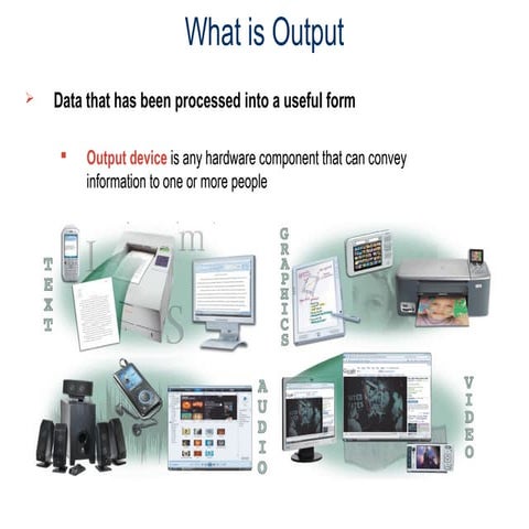 Output devices of Computer | PPT