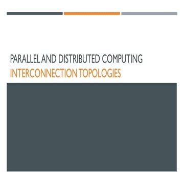 Parallel and Distributed Computing Chapter 11 | PDF