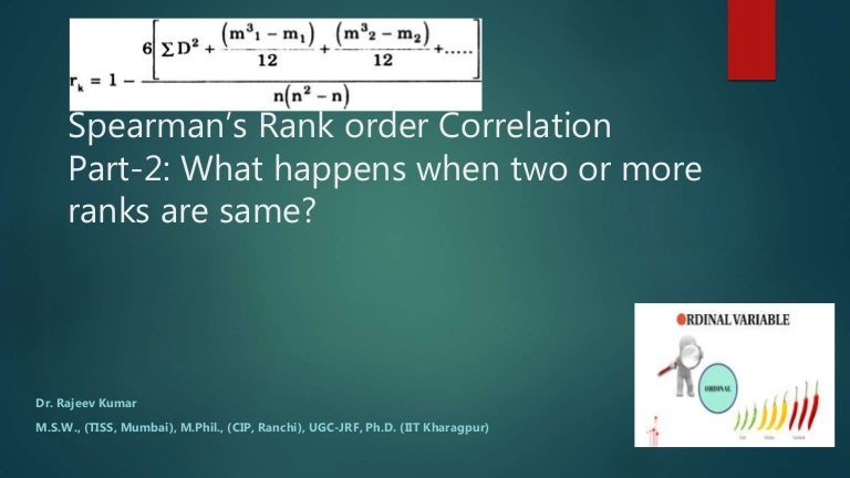 Lecture11 spearman rank correlation part-2-with tied ranks image.