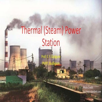 Lecture 11 thermal power plant