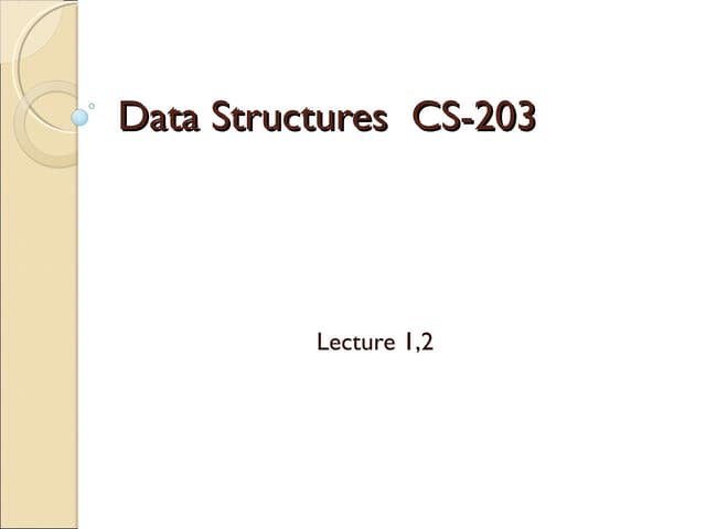 data structure