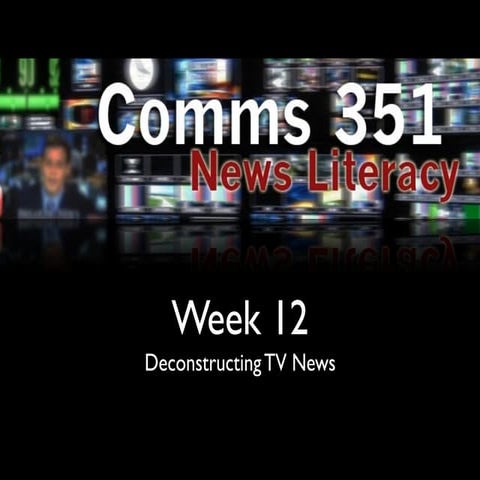 Deconstructing TV News