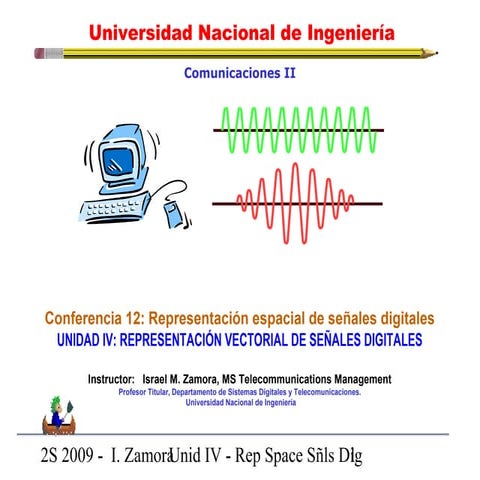 Lecture 12 representación espacial de señales