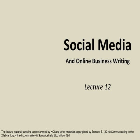 Lecture 12 Social Media.ppt