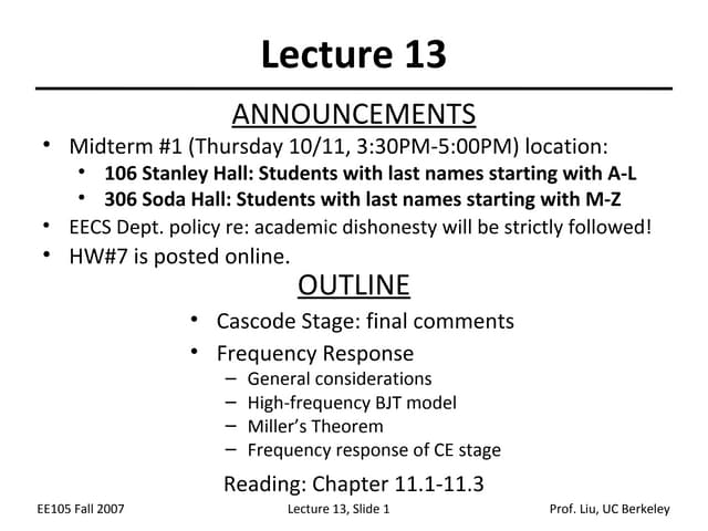Lecture 13