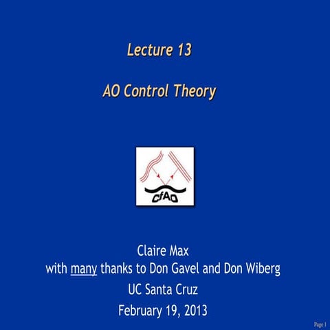 Lecture13 controls | PPT