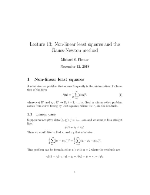 Newton S Method For Multivariable Pdf Pptx Computing Technology