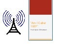 COM 107.3, Lecture 4/17: The Story of Radio